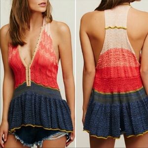 FREE PEOPLE sleeveless knit top